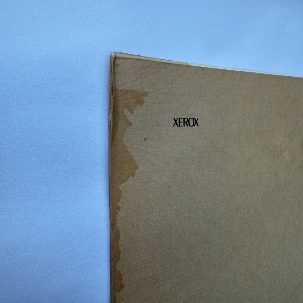 Vintage Xerox 1977 Operations Manual Manufacturing Equipment Book Electricity - Picture 5 of 6